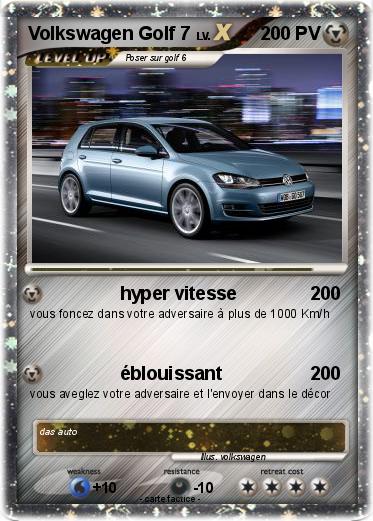 Pokemon Volkswagen Golf 7