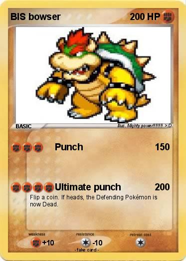 Pokemon BIS bowser