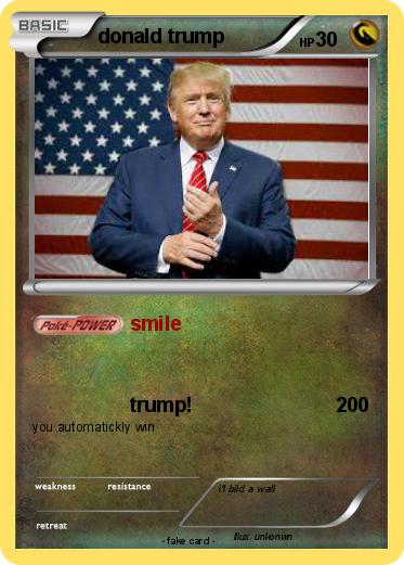 Pokemon donald trump