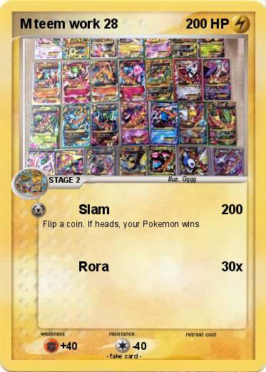 Pokemon M teem work 28