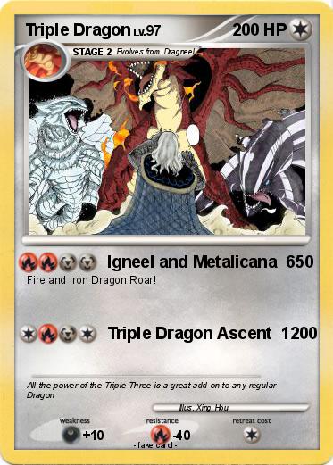 Pokemon Triple Dragon