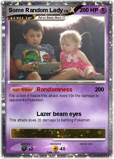 Pokemon Some Random Lady