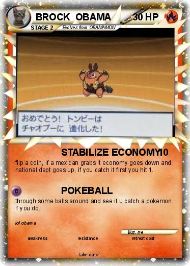 Pokemon BROCK  OBAMA