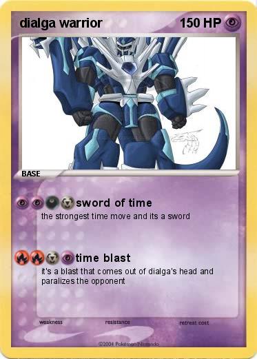 Pokemon dialga warrior