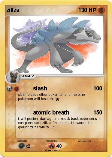 Pokemon zillza