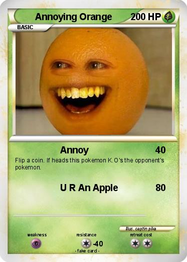 Pokemon Annoying Orange