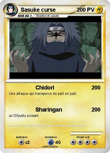 Pokemon Sasuke curse