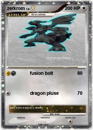 Pokemon zerkrom