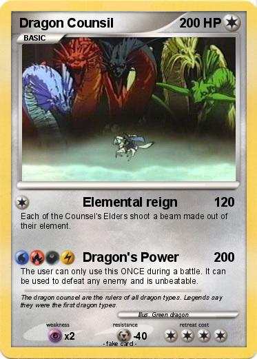 Pokemon Dragon Counsil