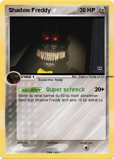 Pokemon Shadow Freddy