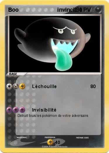 Pokemon Boo                          invincible