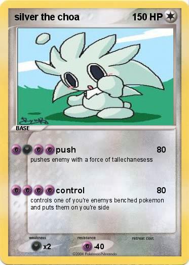 Pokemon silver the choa