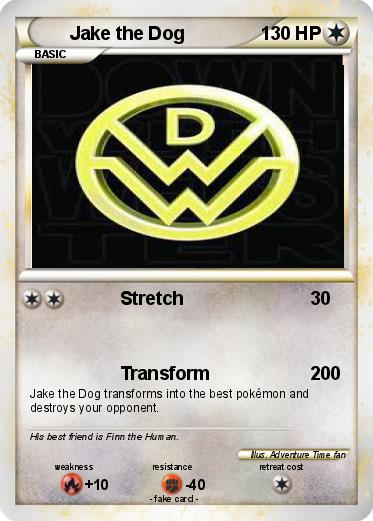 Pokemon Jake the Dog