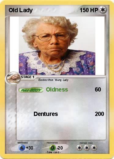 Pokemon Old Lady