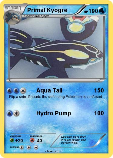 Pokemon Primal Kyogre