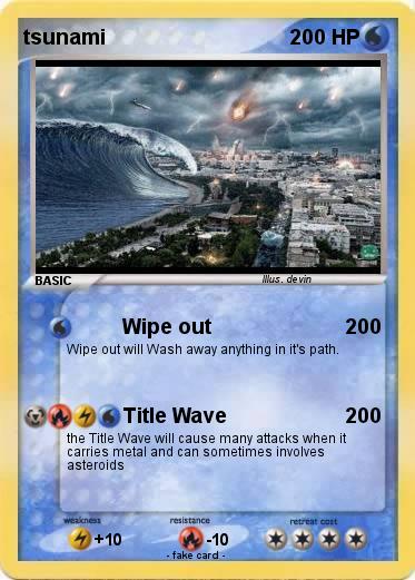 Pokemon tsunami