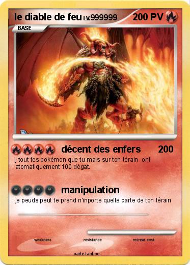 Pokemon le diable de feu