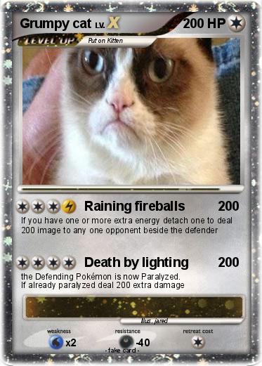 Pokemon Grumpy cat