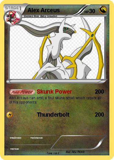 Pokemon Alex Arceus
