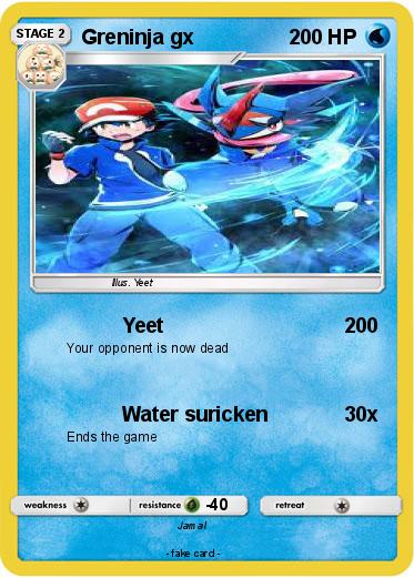 Pokemon Greninja gx