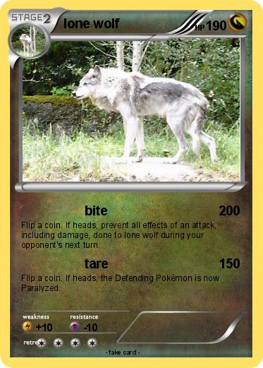 Pokemon lone wolf