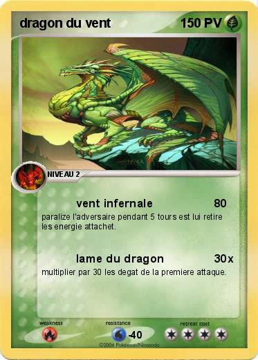 Pokemon dragon du vent