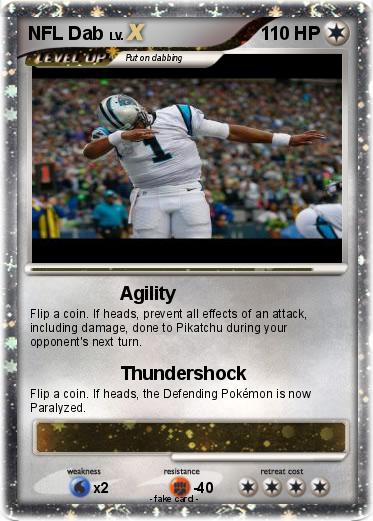 Pokemon NFL Dab