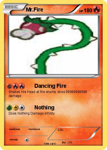 Pokemon Mr.Fire