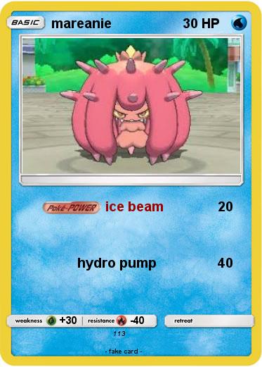 Pokemon mareanie