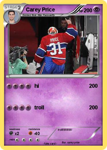 Pokemon Carey Price