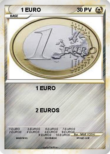 Pokemon 1 EURO