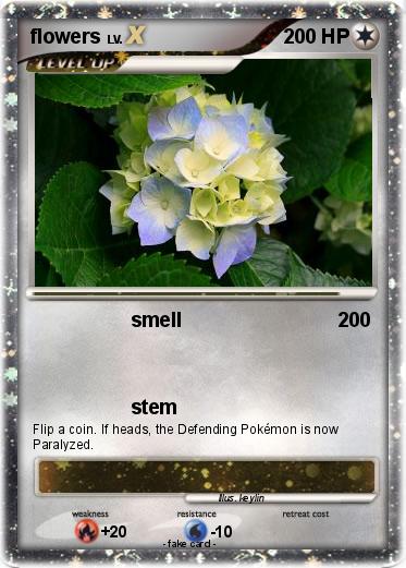 Pokemon flowers