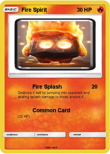 Pokemon Fire Spirit