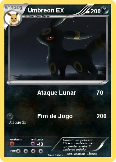 Pokemon Umbreon EX