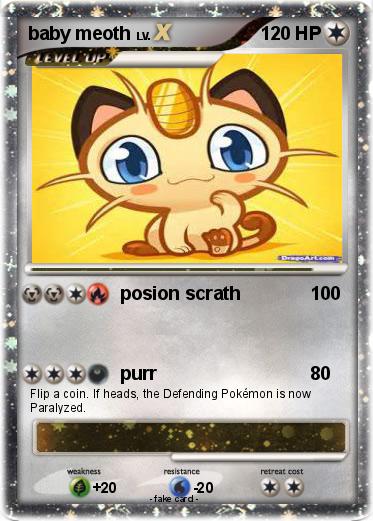 Pokemon baby meoth