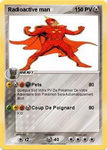 Pokemon Radioactive man