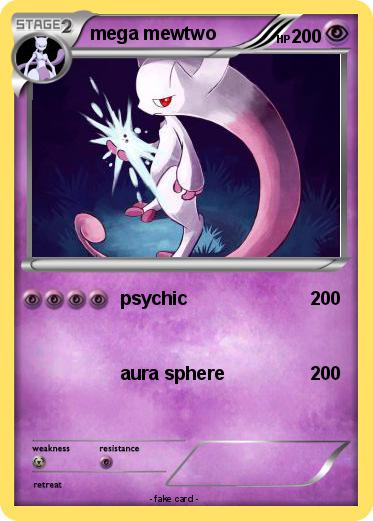 Pokemon mega mewtwo