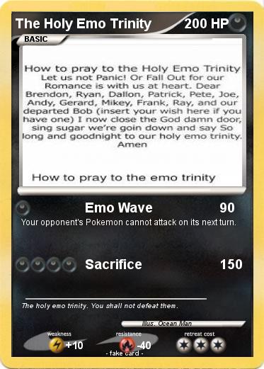 Pokemon The Holy Emo Trinity