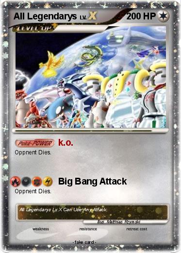 Pokemon All Legendarys
