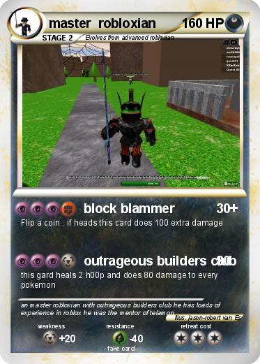 Pokemon master  robloxian