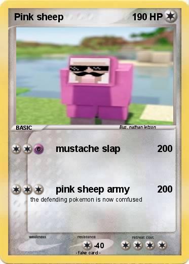 Pokemon Pink sheep