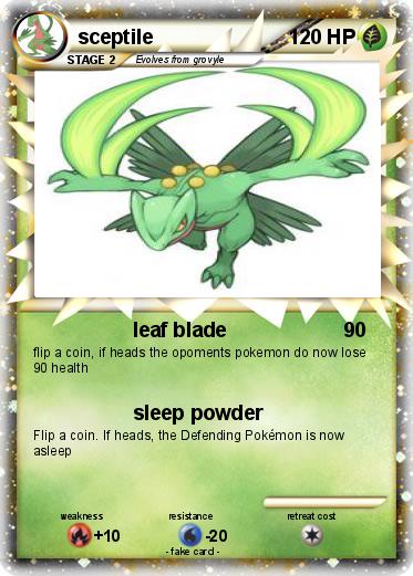 Pokemon sceptile