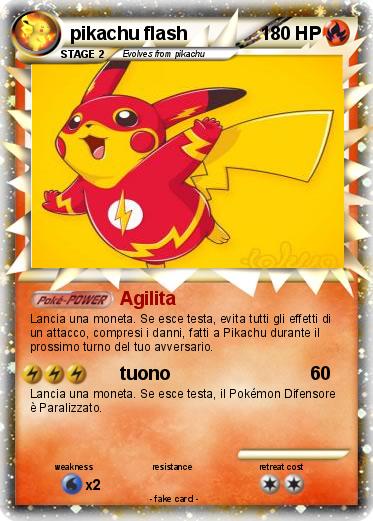 Pokemon pikachu flash