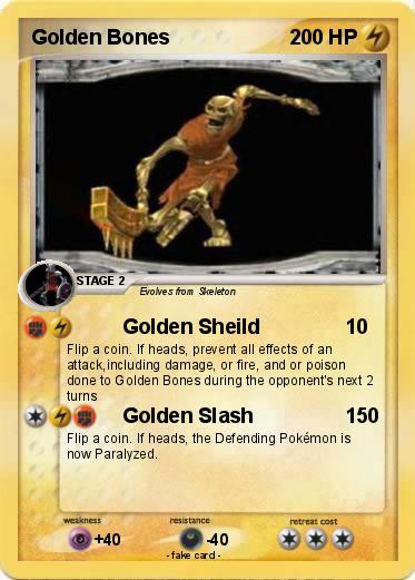 Pokemon Golden Bones