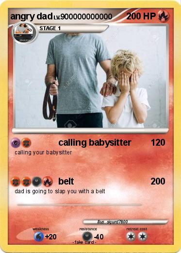 Pokemon angry dad