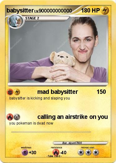 Pokemon babysitter