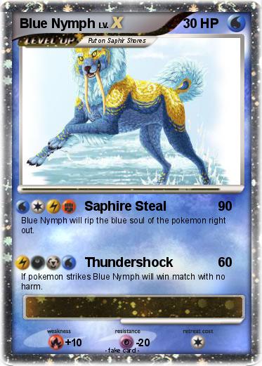 Pokemon Blue Nymph