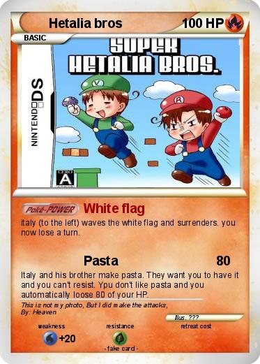 Pokemon Hetalia bros