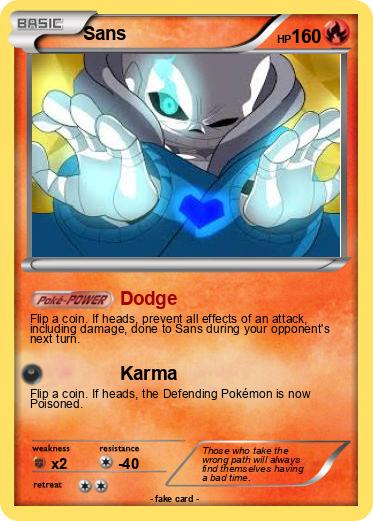 Pokemon Sans