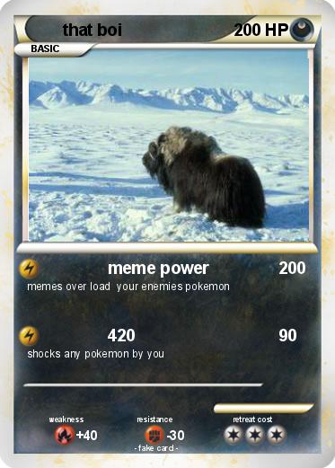 Pokemon that boi